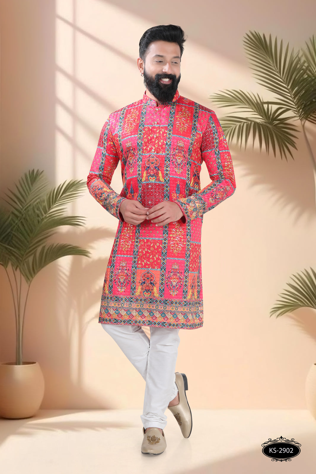 PRINTED KURTA WITH ASTER FOR EVERY FESTIVITY