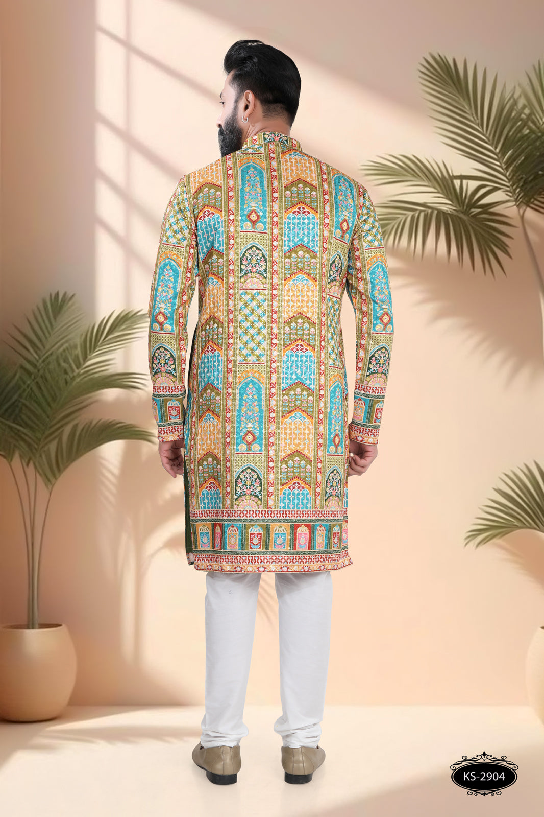 PRINTED KURTA WITH ASTER FOR EVERY FESTIVITY