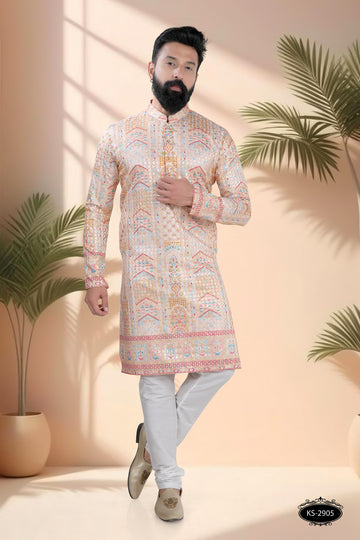 PRINTED KURTA WITH ASTER FOR EVERY FESTIVITY