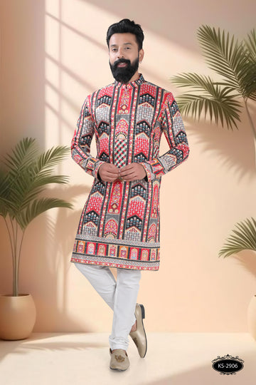 PRINTED KURTA WITH ASTER FOR EVERY FESTIVITY