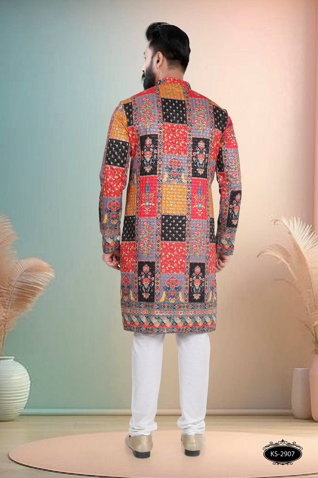 PRINTED KURTA WITH ASTER FOR EVERY FESTIVITY