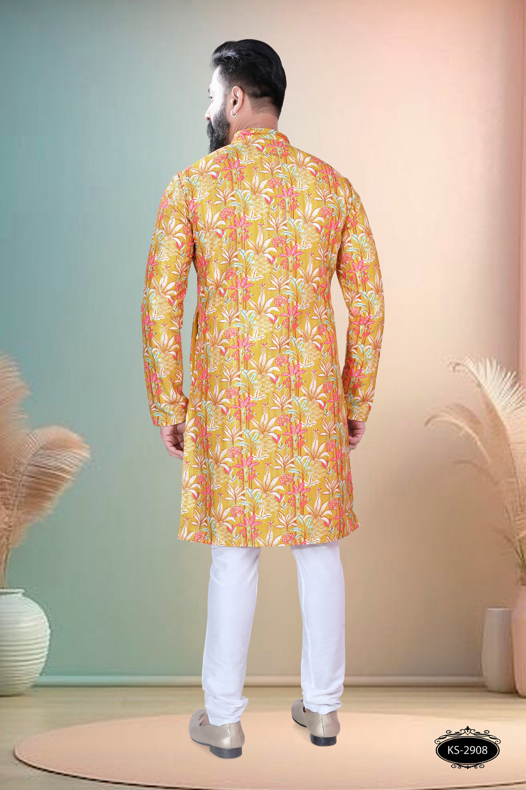 PRINTED KURTA WITH ASTER FOR EVERY FESTIVITY
