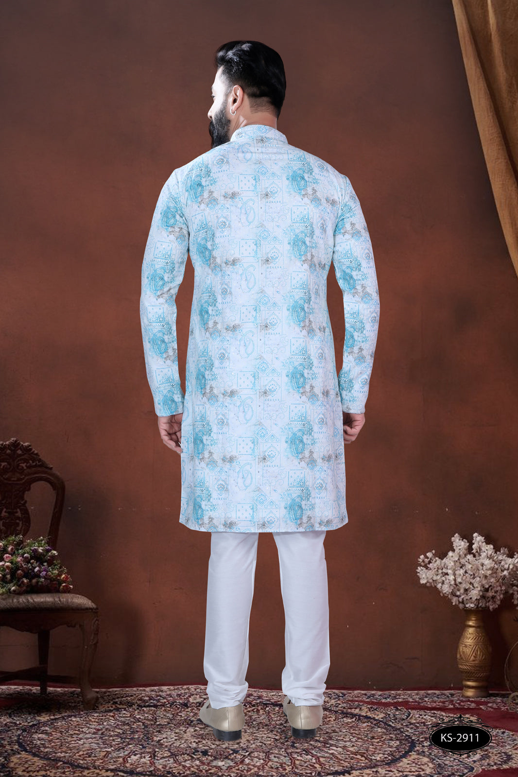 PRINTED KURTA WITH ASTER FOR EVERY FESTIVITY