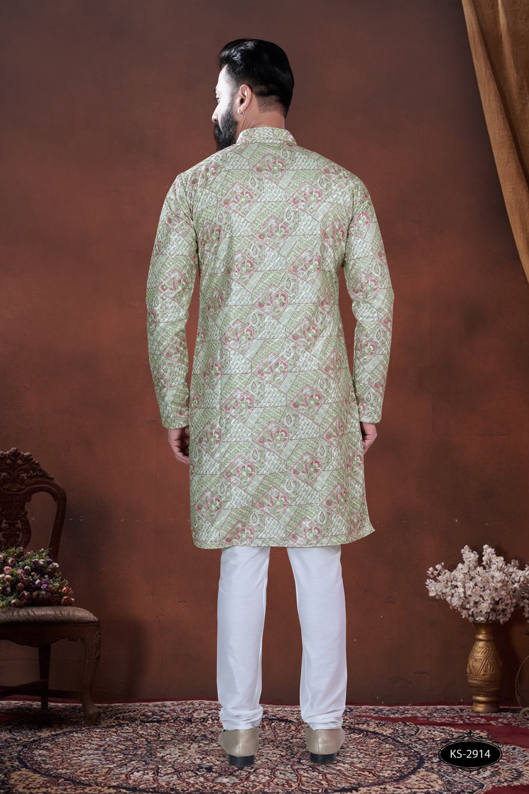 PRINTED KURTA WITH ASTER FOR EVERY FESTIVITY