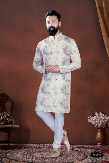 PRINTED KURTA WITH ASTER FOR EVERY FESTIVITY