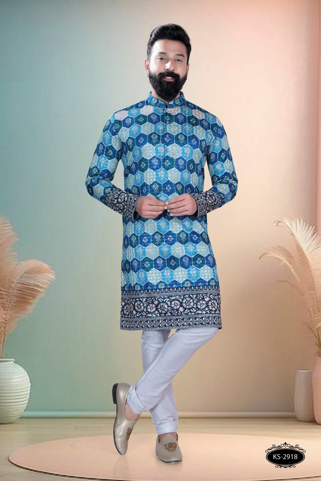 FESTIVE KURTA WITH ASTER FOR EVERY FESTIVITY