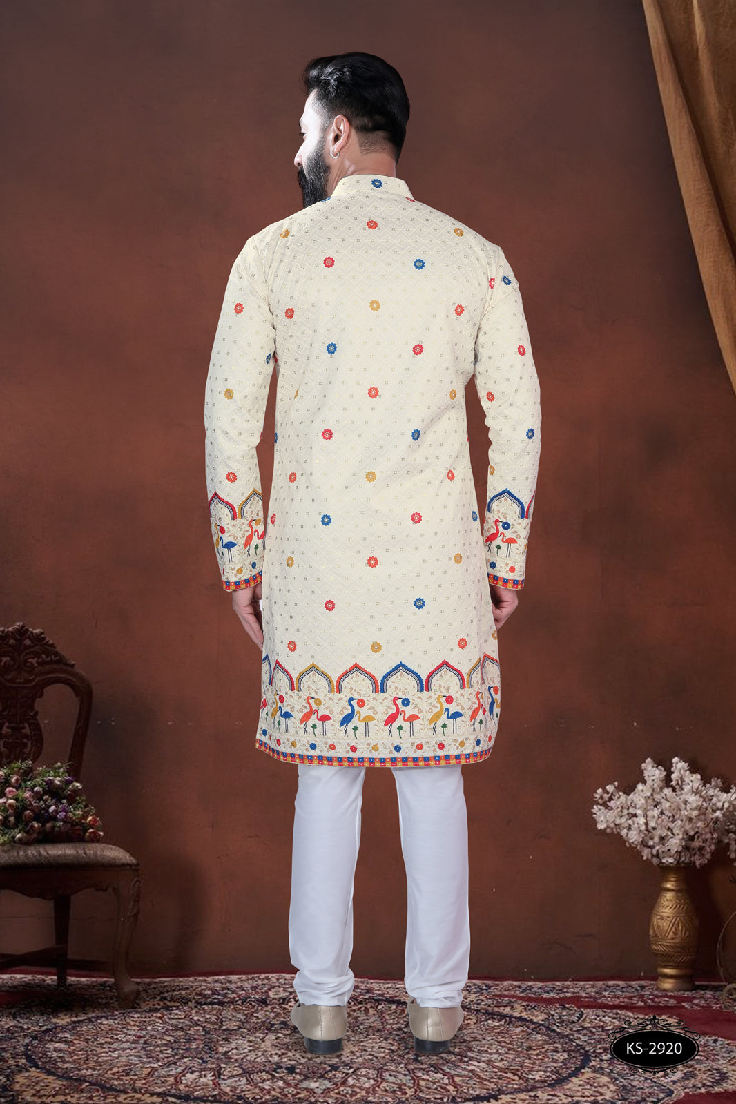 KURTA WITH DESIGNER PANEL & ASTER FOR EVERY ETHNIC WEAR