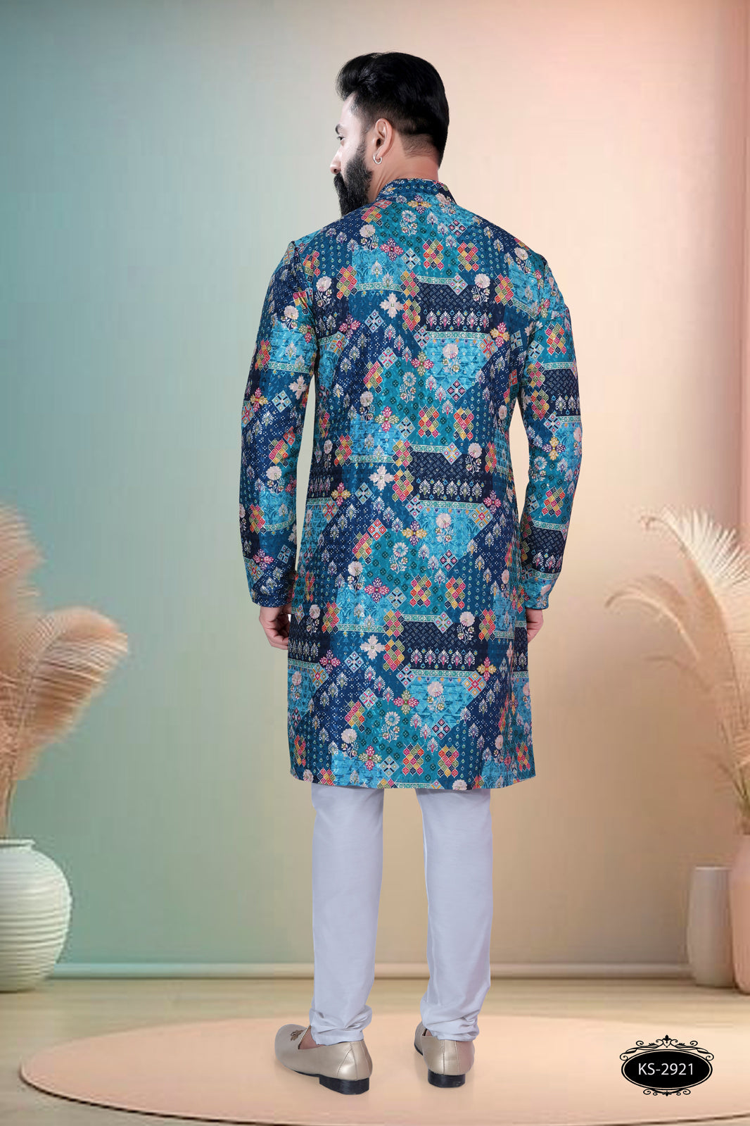 PRINTED KURTA WITH ASTER FOR EVERY FESTIVITY