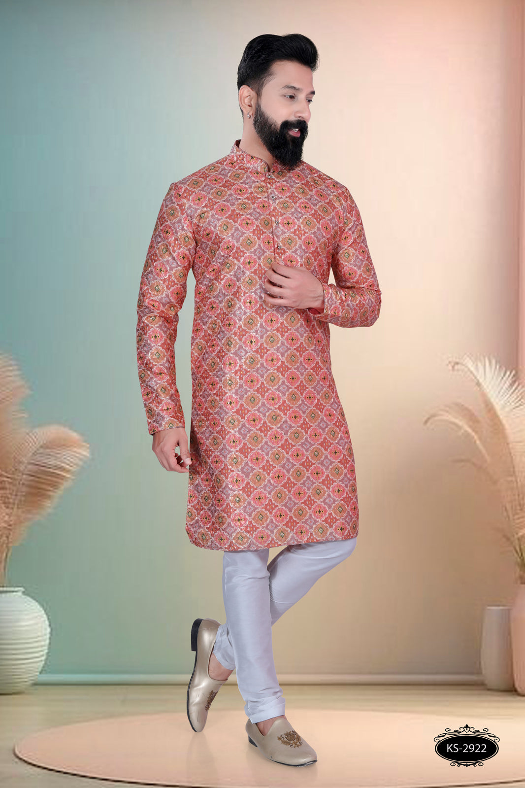 PRINTED KURTA WITH ASTER FOR EVERY FESTIVITY