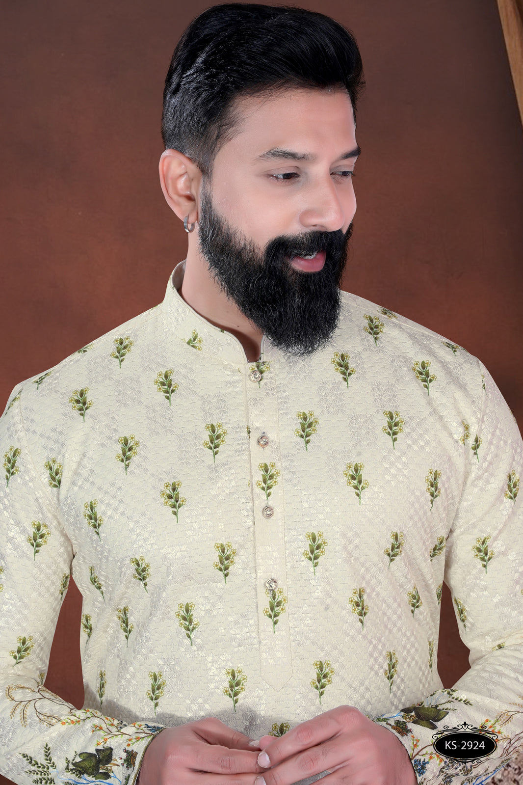 PRINTED KURTA WITH ASTER FOR EVERY FESTIVITY