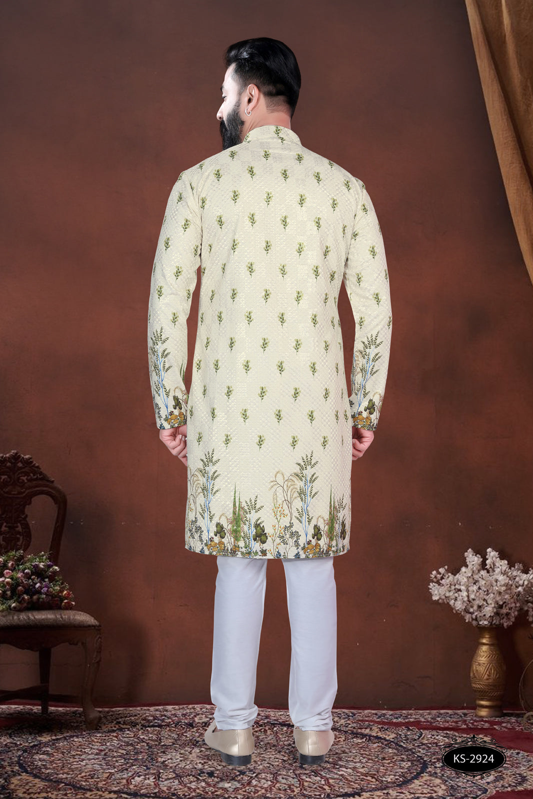 PRINTED KURTA WITH ASTER FOR EVERY FESTIVITY