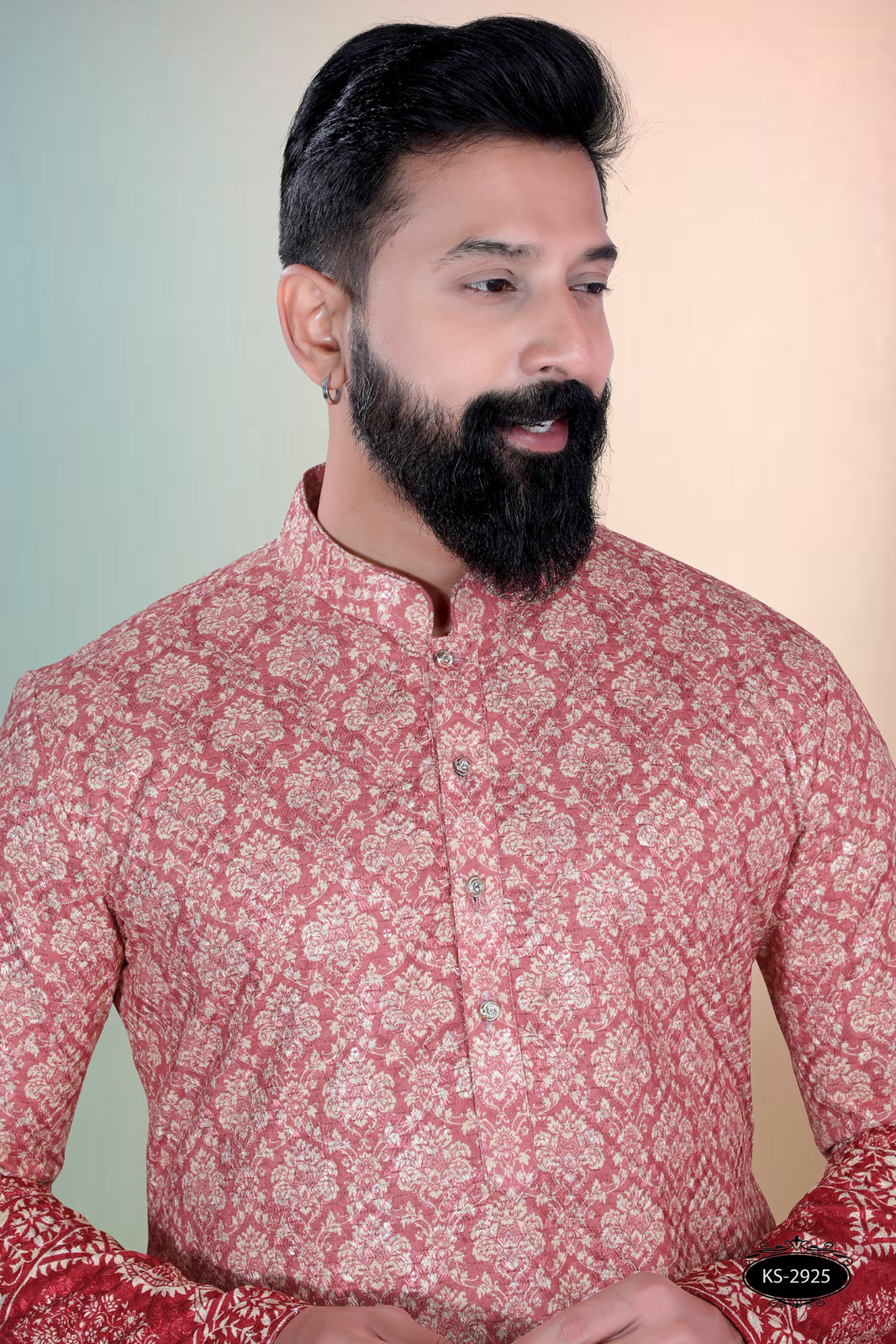 PRINTED KURTA WITH ASTER & PANEL FOR EVERY FESTIVITY