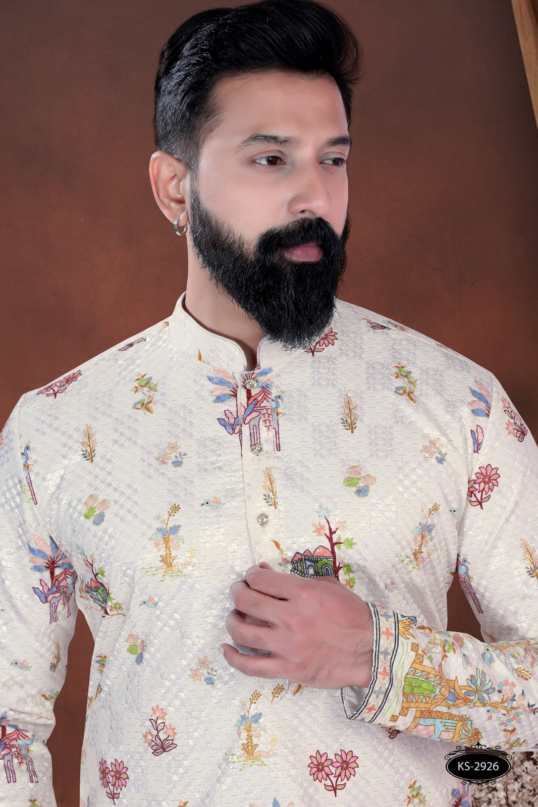 MULTI-COLOUR PRINTED KURTA WITH ASTER FOR EVERY FESTIVITY