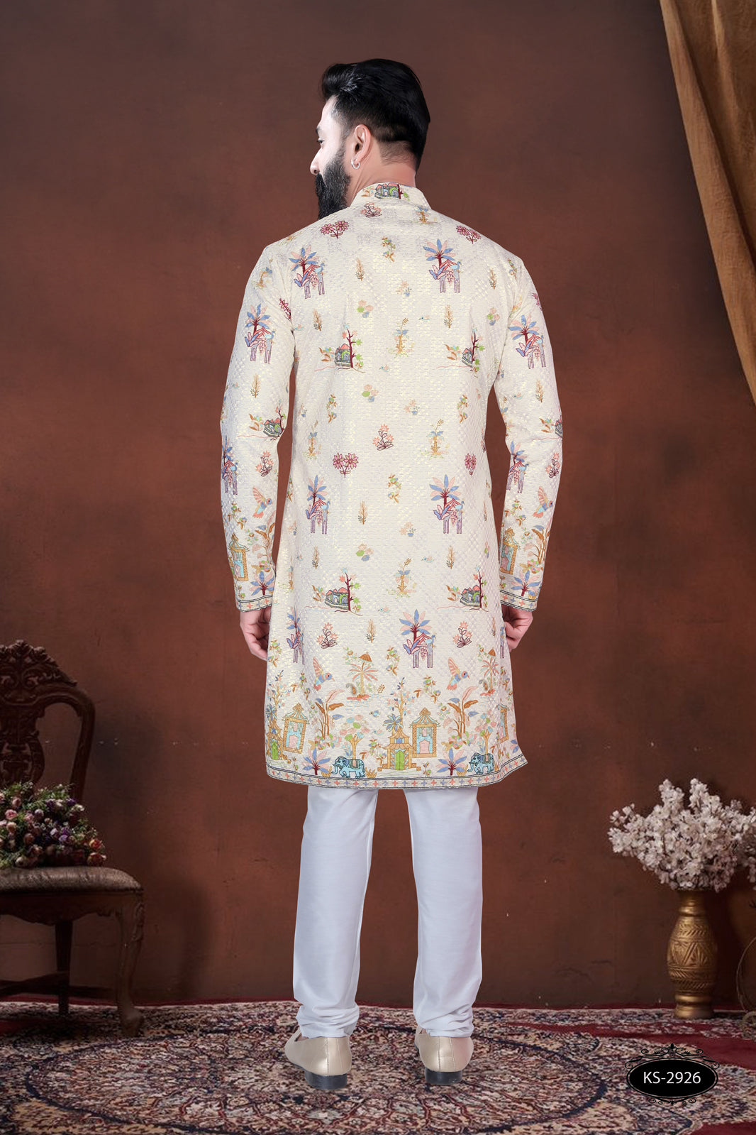 MULTI-COLOUR PRINTED KURTA WITH ASTER FOR EVERY FESTIVITY