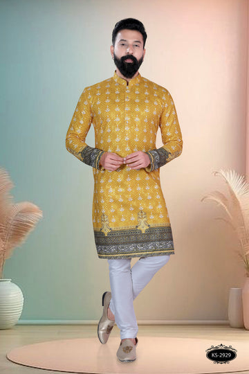 PRINTED KURTA WITH ASTER FOR EVERY FESTIVITY