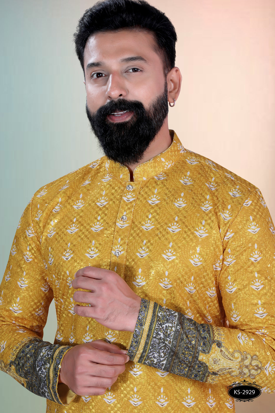 PRINTED KURTA WITH ASTER FOR EVERY FESTIVITY
