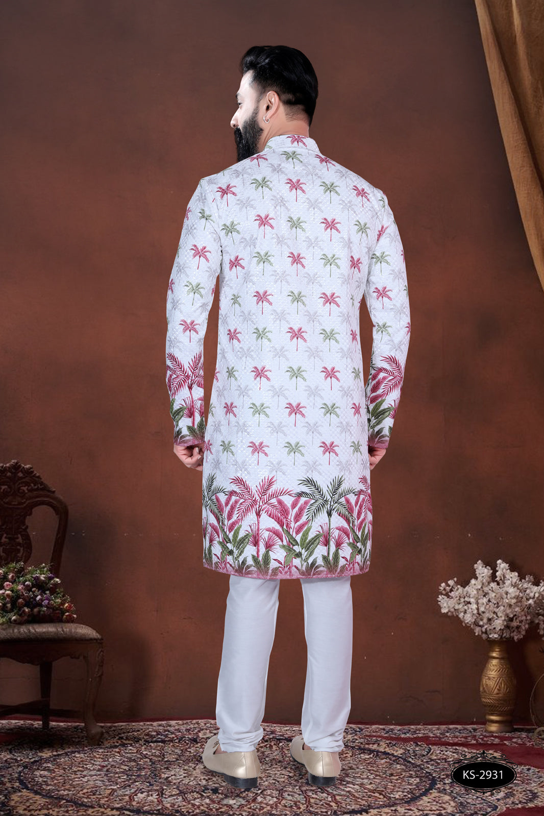 UNIQUE PRINTED KURTA WITH ASTER FOR EVERY FESTIVITY