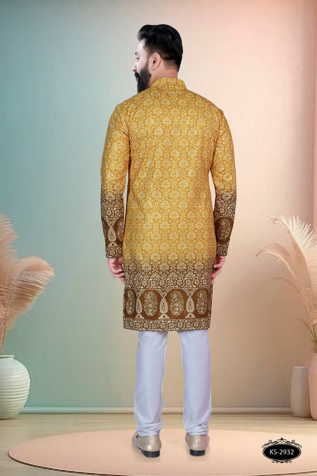 PRINTED KURTA WITH PANEL & ASTER FOR EVERY FESTIVITY