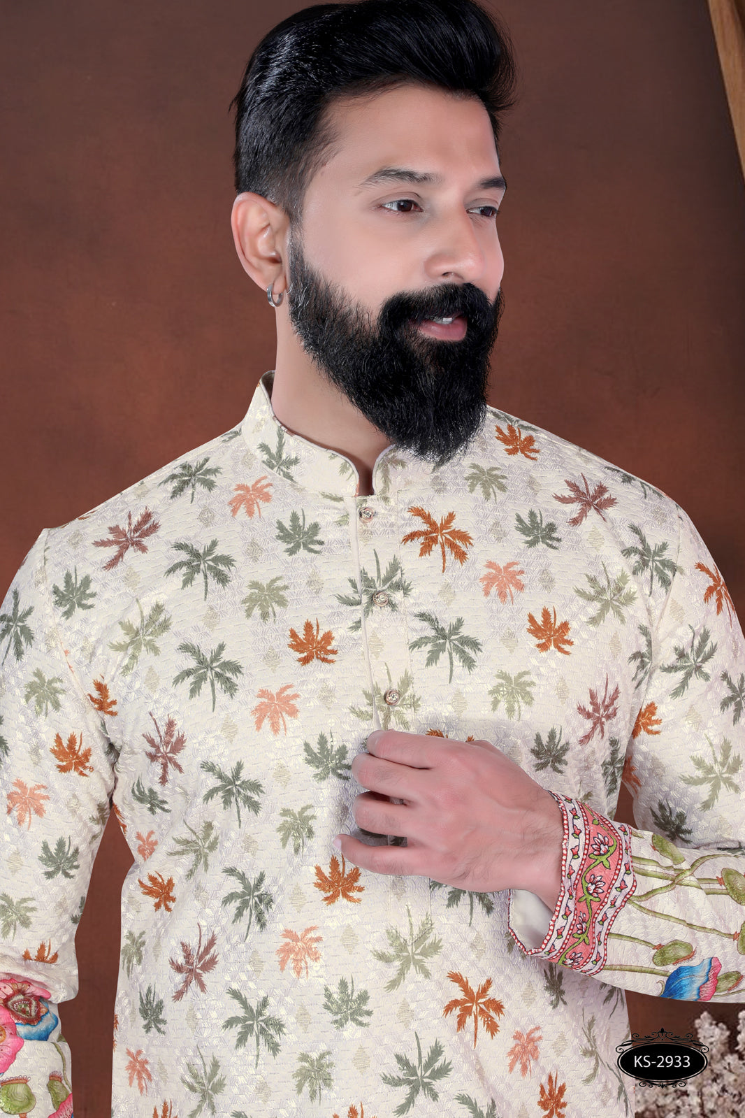 MULTI-COLOUR PRINTED KURTA WITH ASTER FOR EVERY FESTIVITY