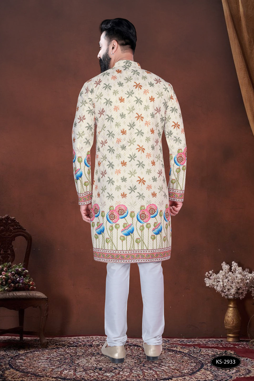 MULTI-COLOUR PRINTED KURTA WITH ASTER FOR EVERY FESTIVITY