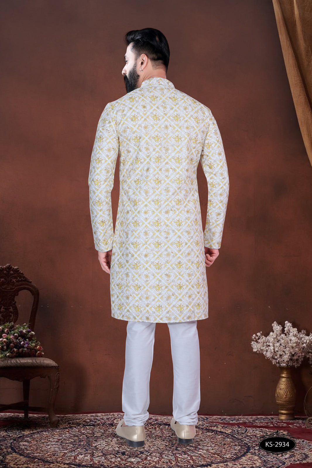PRINTED KURTA WITH ASTER FOR EVERY FESTIVITY