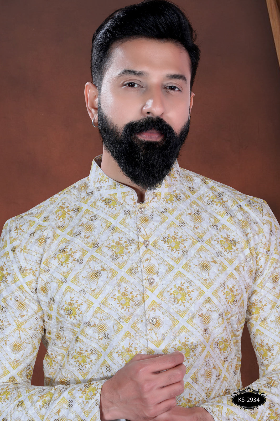 PRINTED KURTA WITH ASTER FOR EVERY FESTIVITY