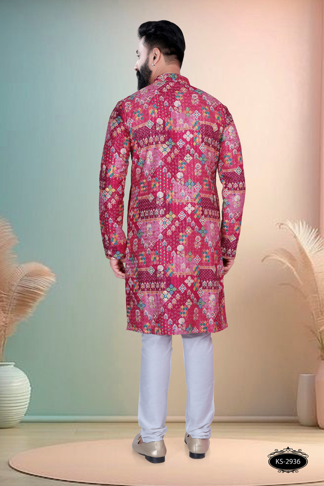 PRINTED KURTA WITH ASTER FOR EVERY FESTIVITY