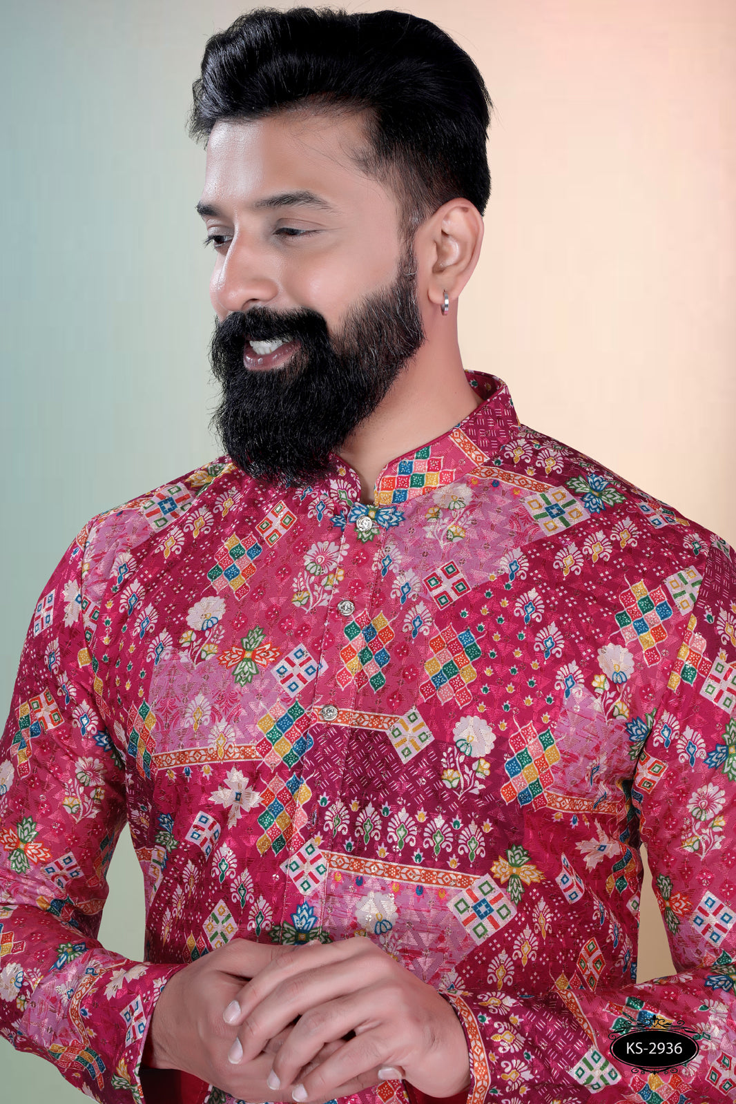 PRINTED KURTA WITH ASTER FOR EVERY FESTIVITY