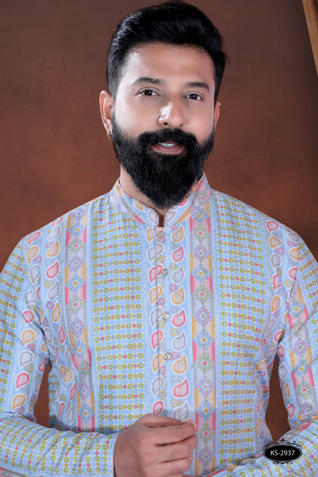 PRINTED KURTA WITH ASTER FOR EVERY FESTIVITY