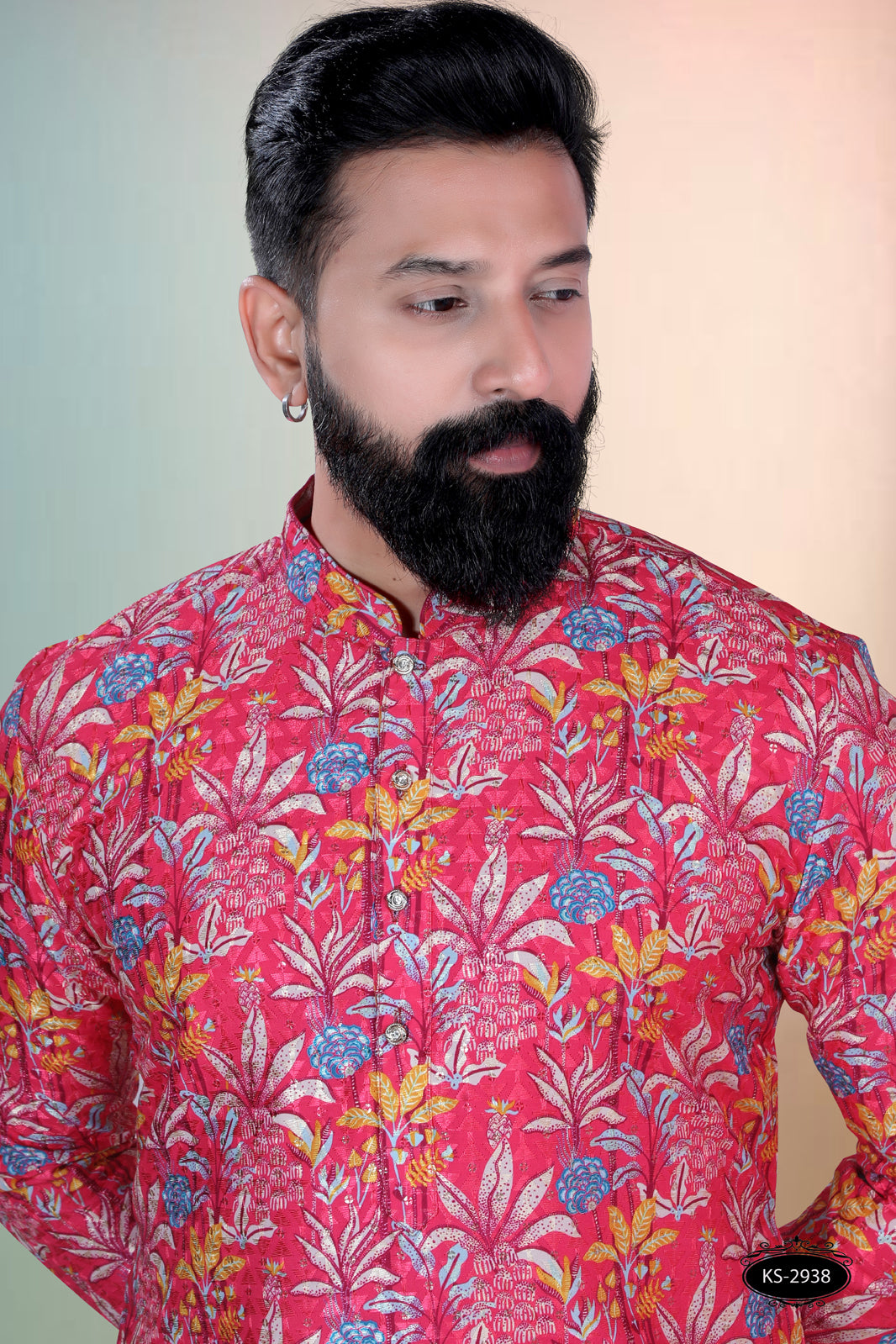 PRINTED KURTA WITH ASTER FOR EVERY FESTIVITY
