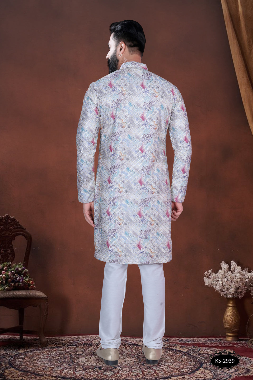 PRINTED KURTA WITH ASTER FOR EVERY FESTIVITY