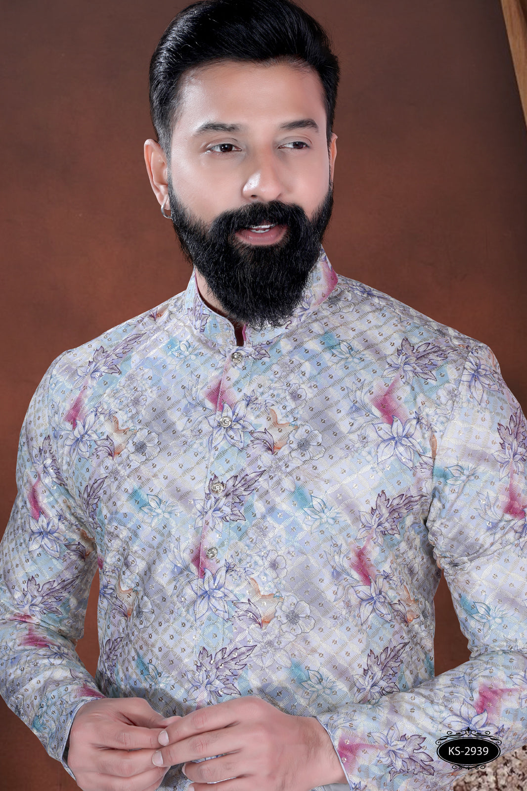 PRINTED KURTA WITH ASTER FOR EVERY FESTIVITY