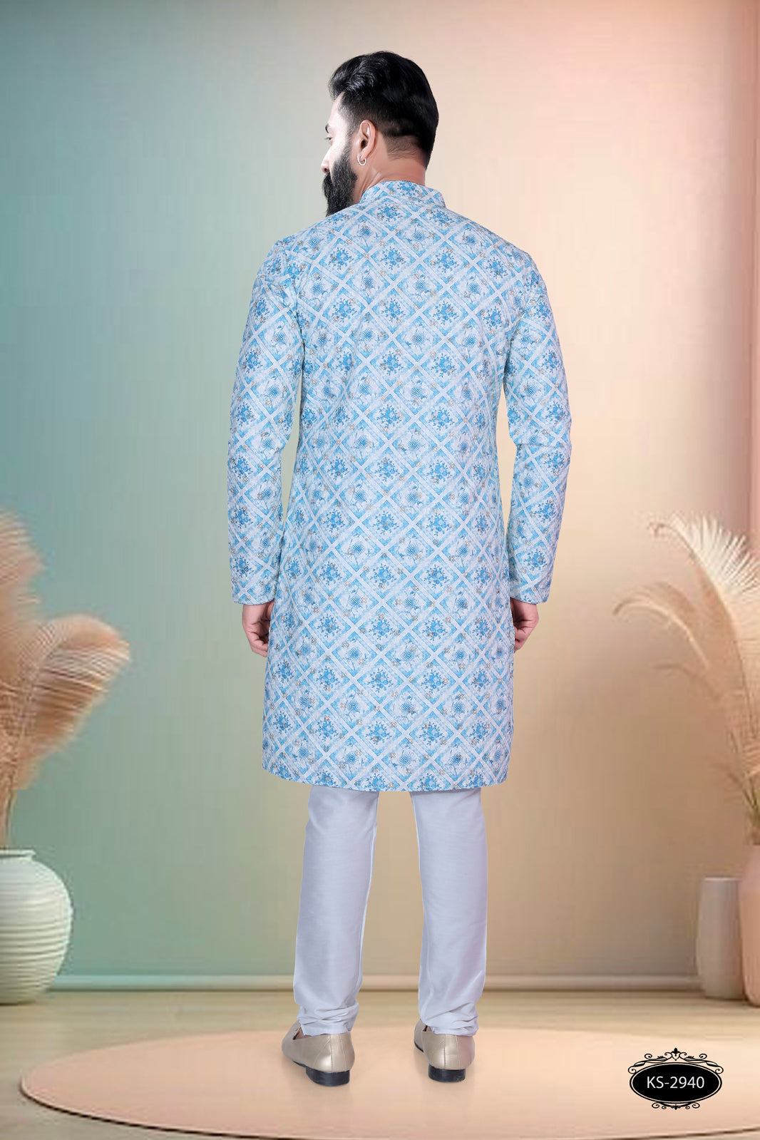 PRINTED KURTA WITH ASTER FOR EVERY FESTIVITY