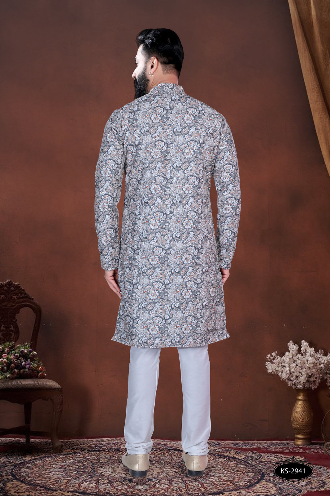 PRINTED KURTA WITH ASTER FOR EVERY FESTIVITY