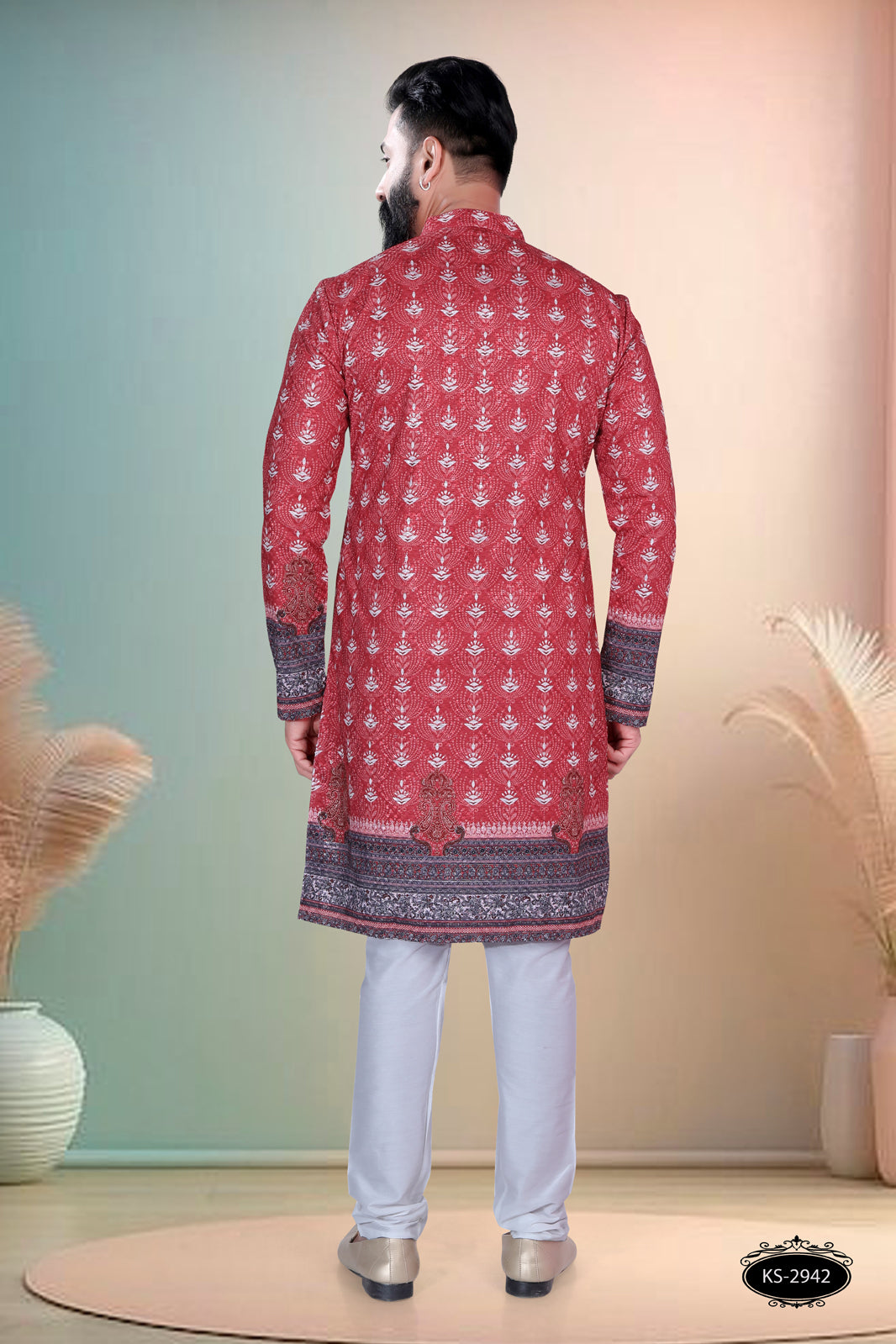 PRINTED KURTA WITH ASTER & PANEL FOR EVERY FESTIVITY
