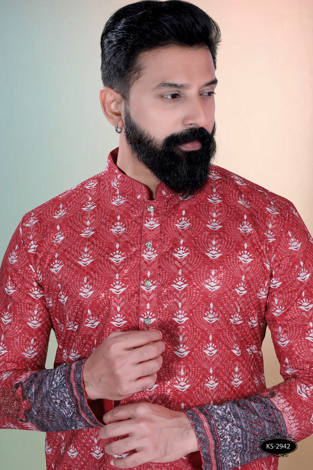 PRINTED KURTA WITH ASTER & PANEL FOR EVERY FESTIVITY
