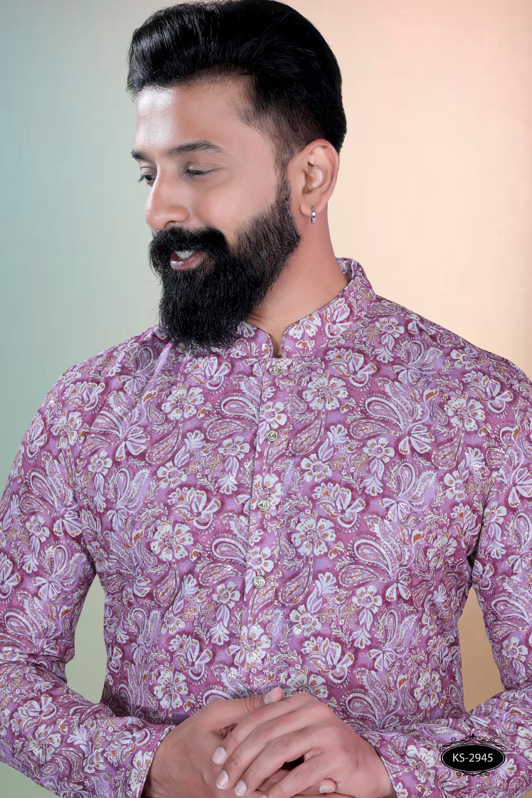 PRINTED KURTA WITH ASTER FOR EVERY FESTIVITY