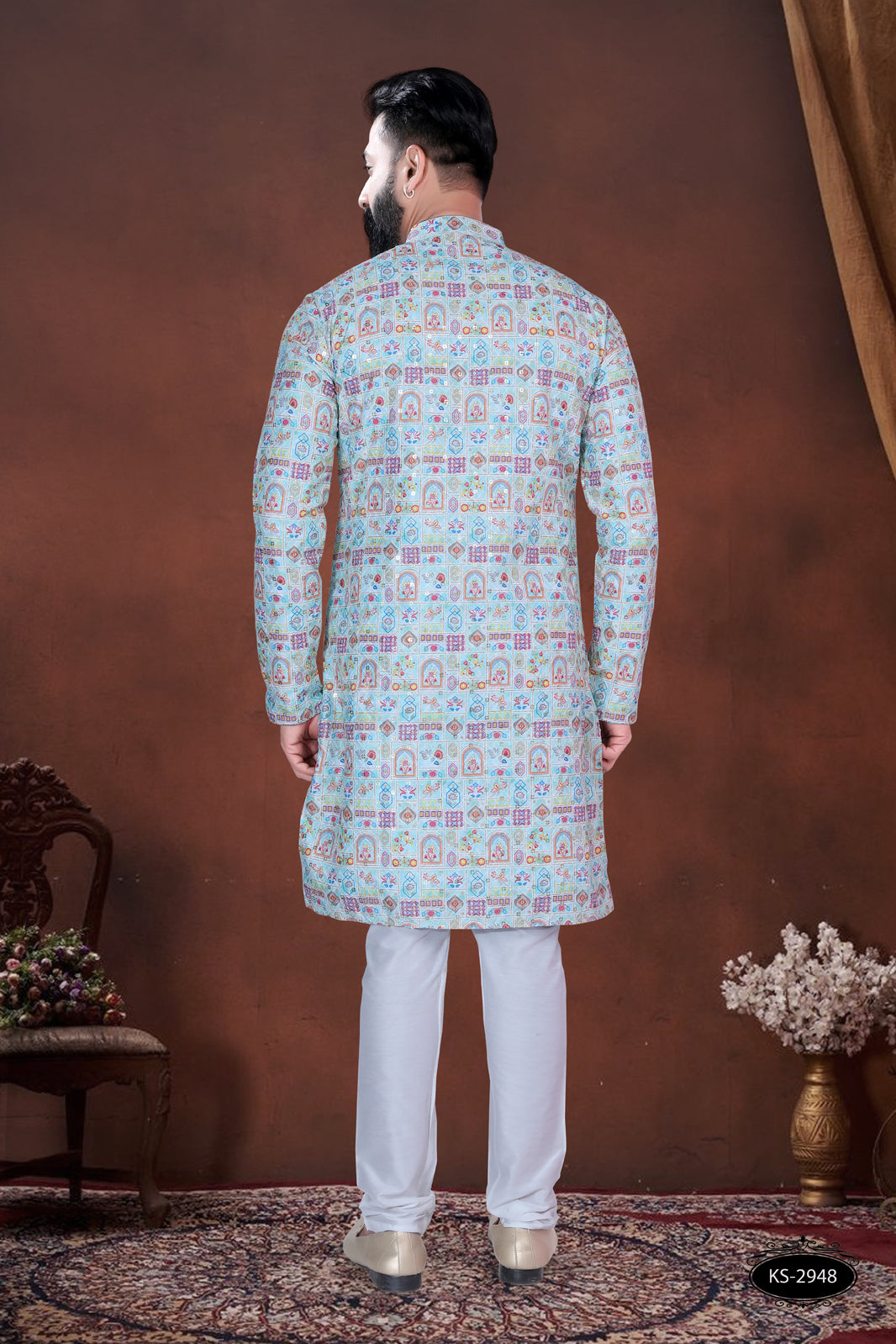 PRINTED KURTA WITH ASTER FOR EVERY FESTIVITY