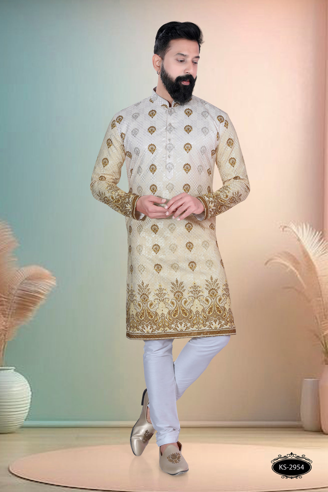 PRINTED KURTA WITH ASTER FOR EVERY FESTIVITY