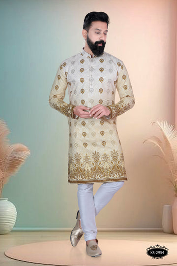 PRINTED KURTA WITH ASTER FOR EVERY FESTIVITY