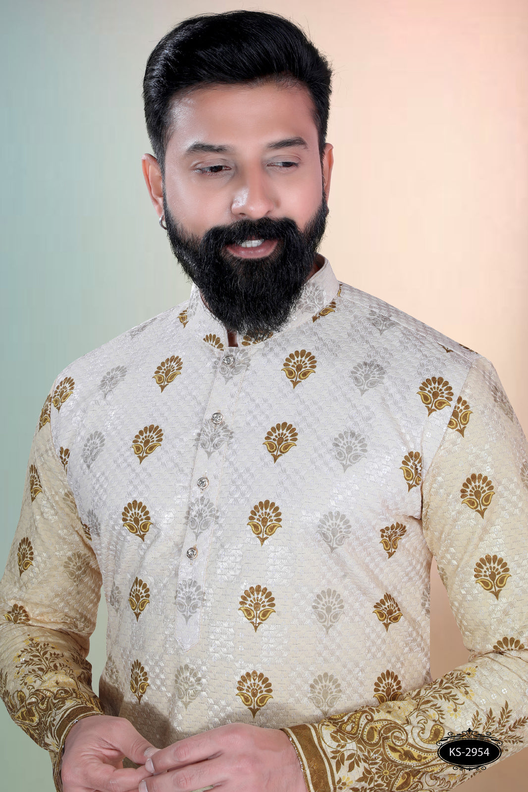 PRINTED KURTA WITH ASTER FOR EVERY FESTIVITY