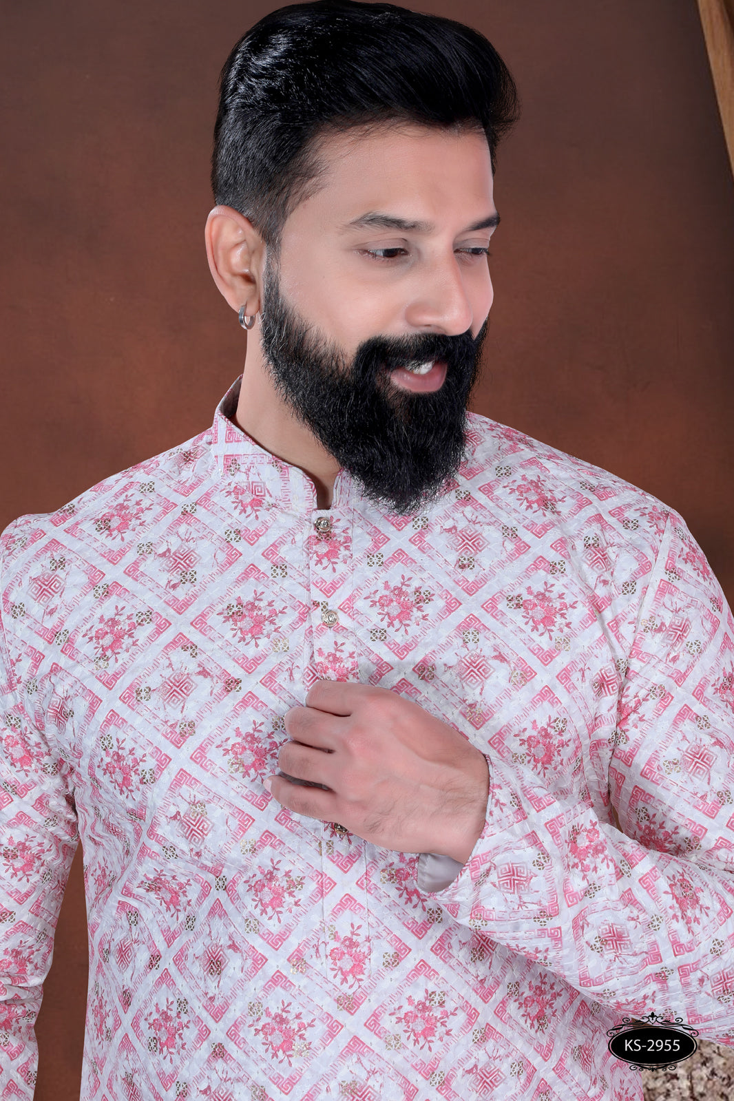 PRINTED KURTA WITH ASTER FOR EVERY FESTIVITY
