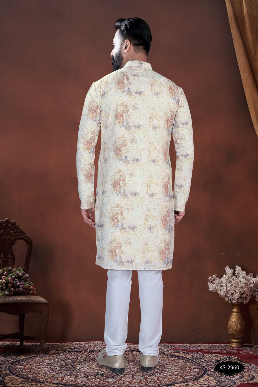 PRINTED KURTA WITH ASTER FOR EVERY FESTIVITY