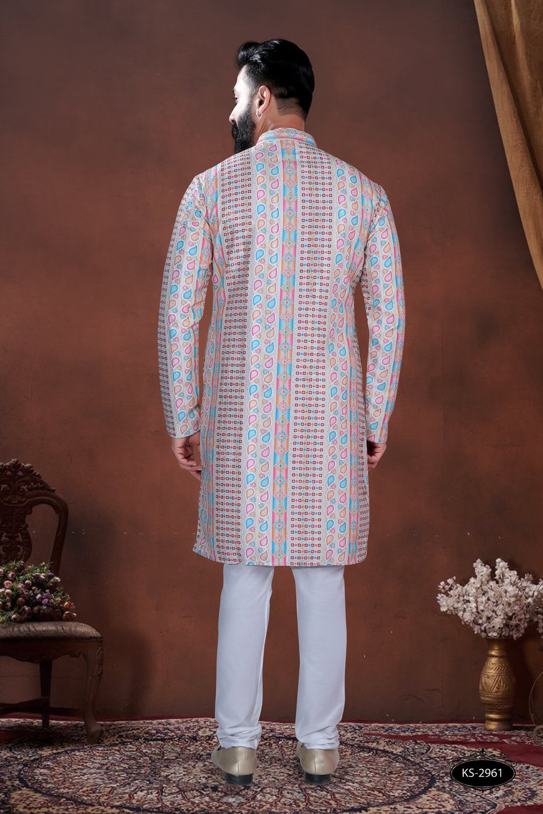 PRINTED KURTA WITH ASTER FOR EVERY FESTIVITY