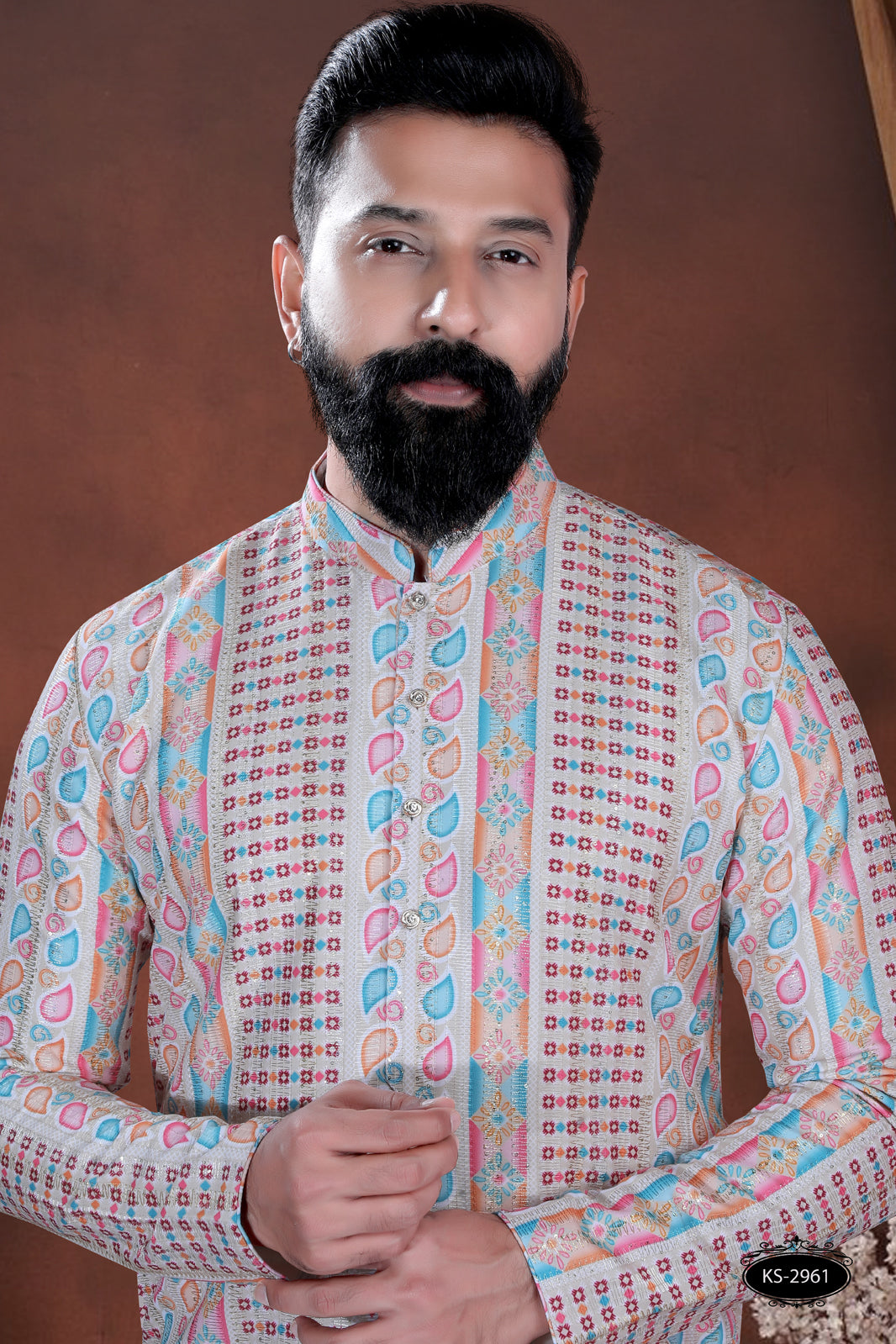 PRINTED KURTA WITH ASTER FOR EVERY FESTIVITY