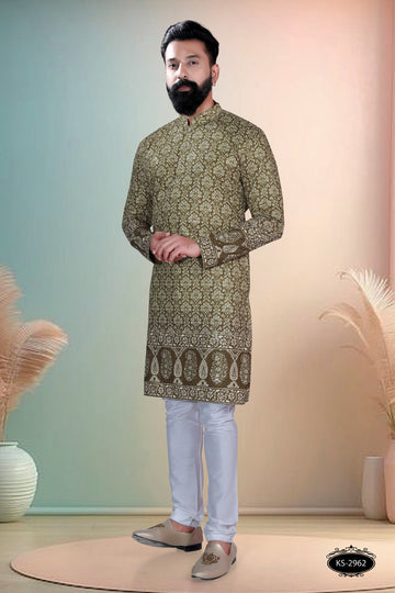 PRINTED KURTA WITH ASTER FOR EVERY FESTIVITY