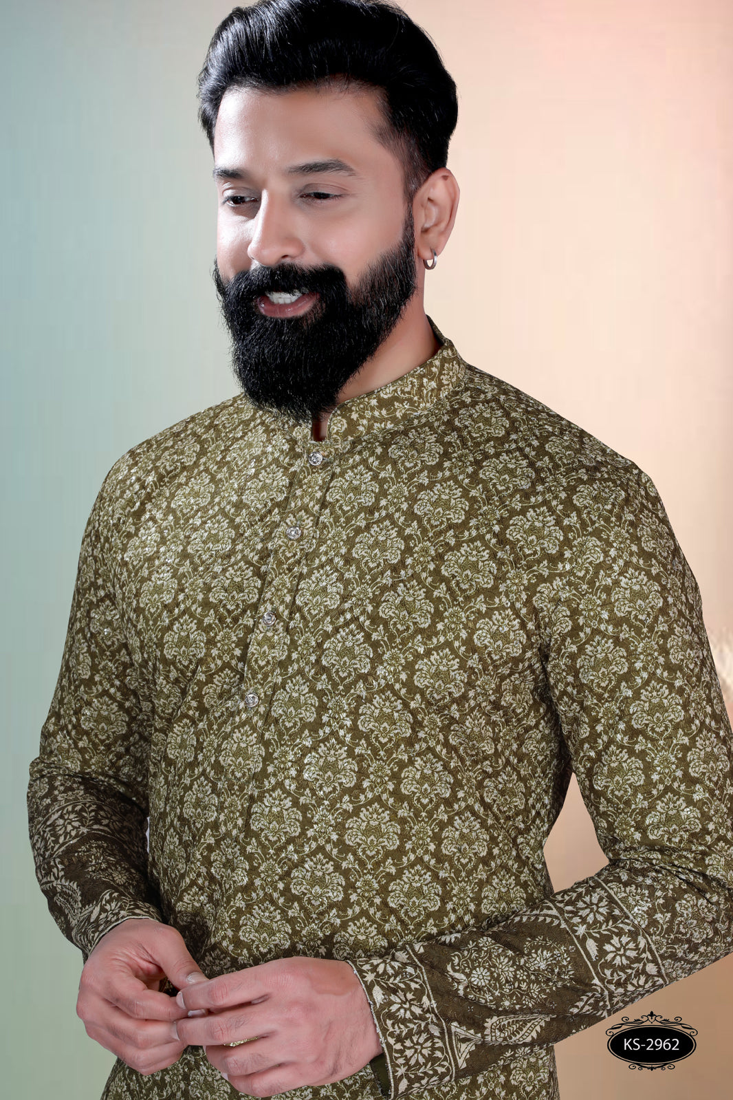 PRINTED KURTA WITH ASTER FOR EVERY FESTIVITY