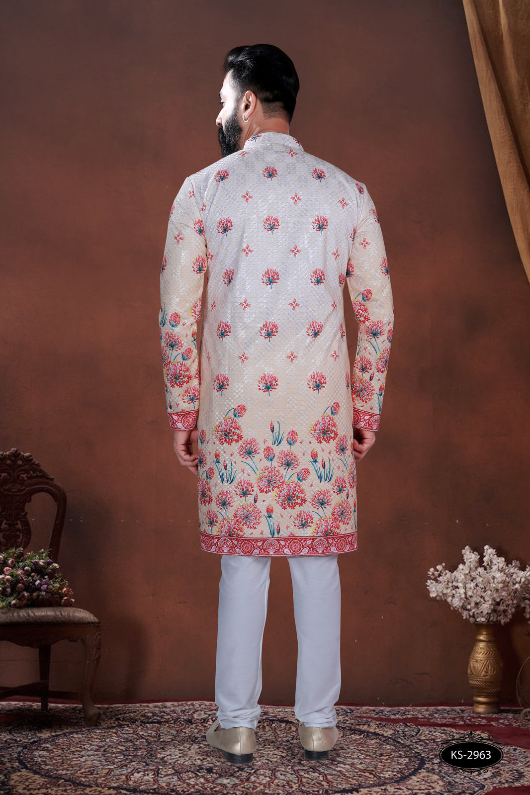 UNIQUE PRINTED KURTA WITH ASTER FOR EVERY FESTIVITY