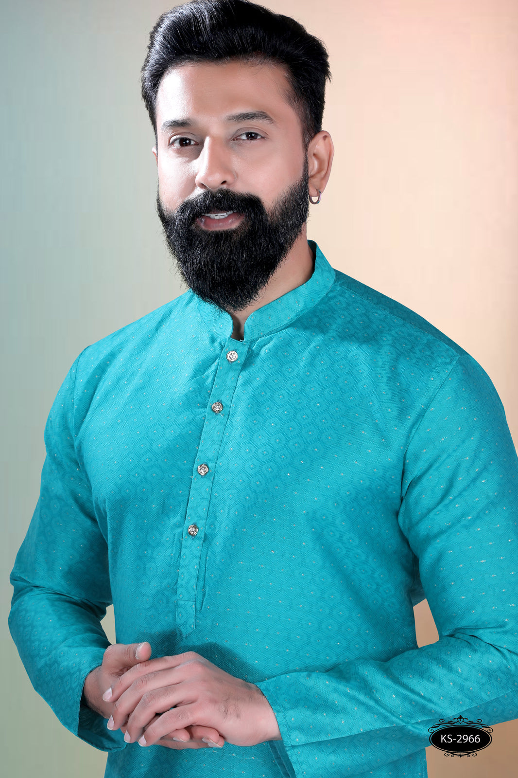 TRENDY BLUE TONE KURTA WITH ASTER FOR EVERY OCCASONS