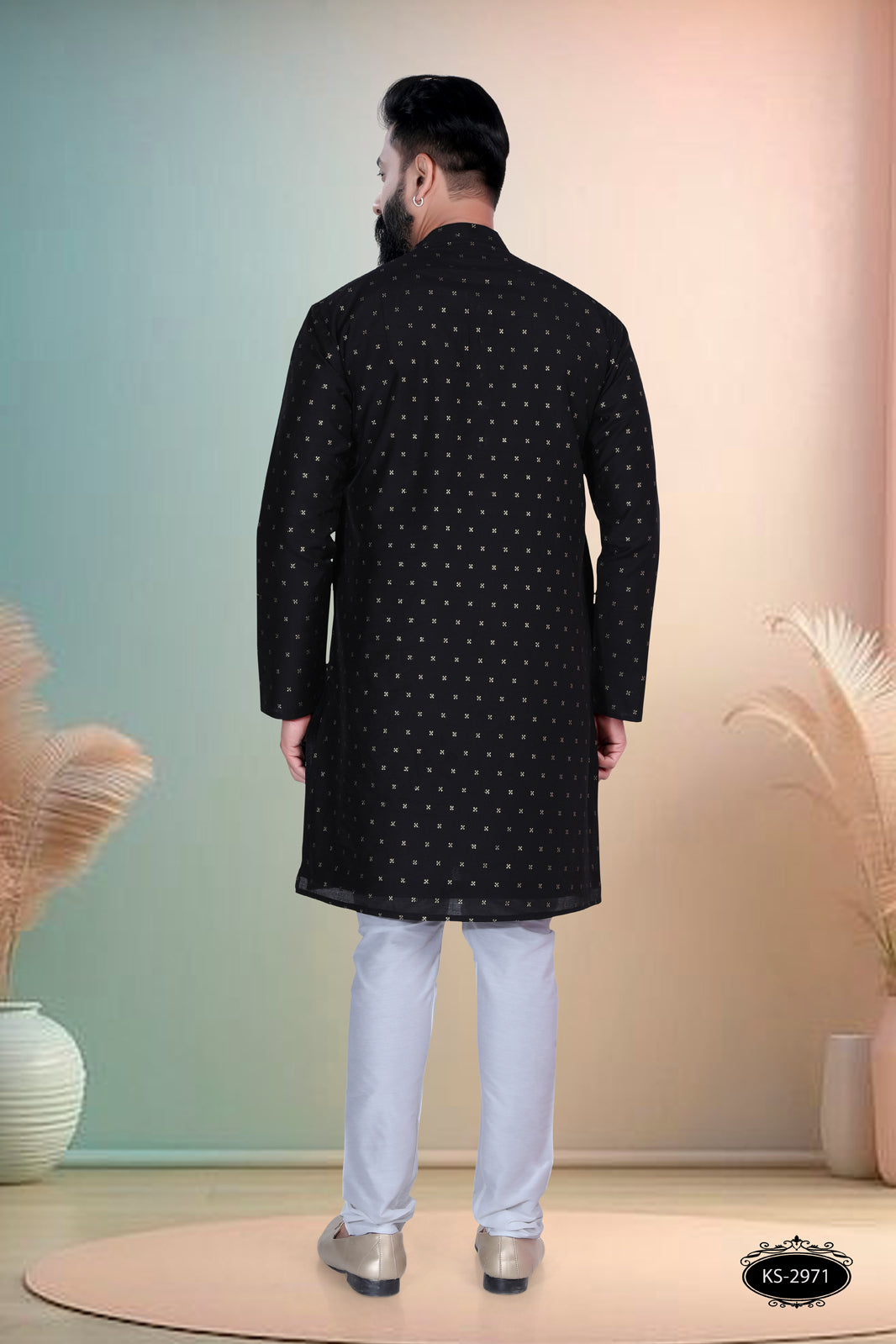 TRENDY BLACK TONE KURTA WITH ASTER FOR EVERY OCCASIONS